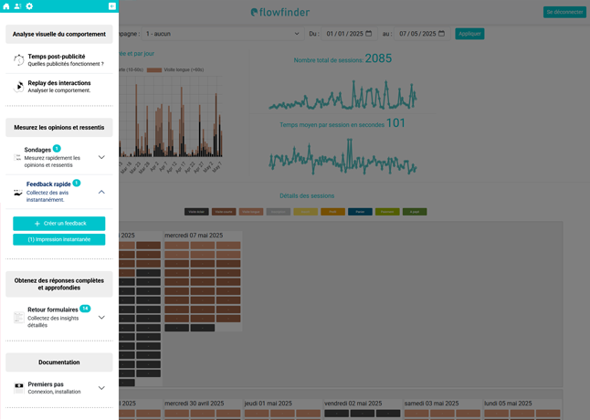 FlowFinder aperçu